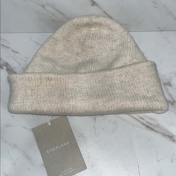 Everlane Accessories - NEW Everlane the felted merino beanie heathered oat